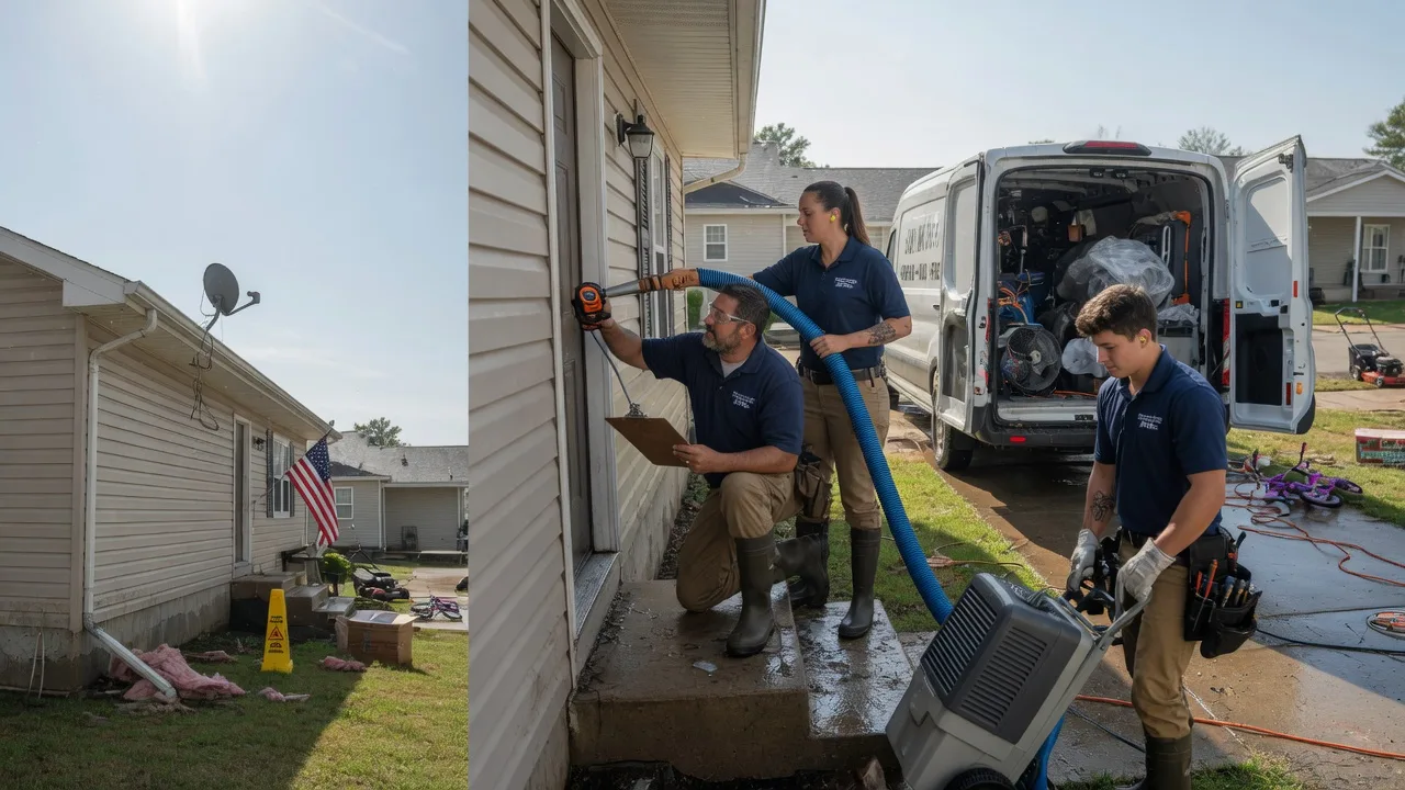 Ceiling Water Damage Restoration in Natchez, LA near me